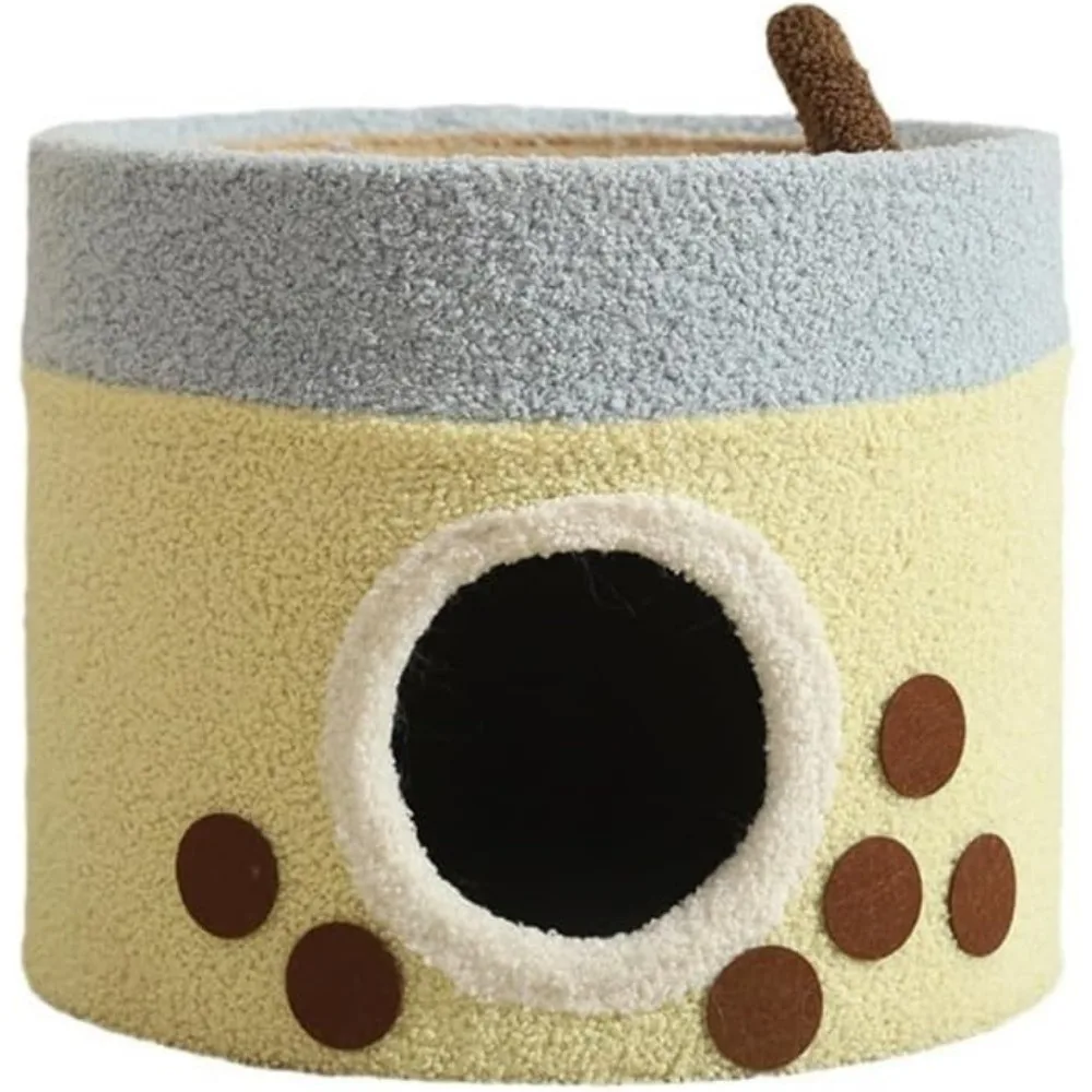 Friendship Cat Climbing Frame Shelter Winter Warm Double-Layer Sisal Closed Safe House Bed for s and Kittens to Sleep Shelv
Friendship Cat Climbing Frame Shelter Winter Warm Double-Layer Sisal Closed Safe House Bed for s and Kittens to Sleep Shelv
