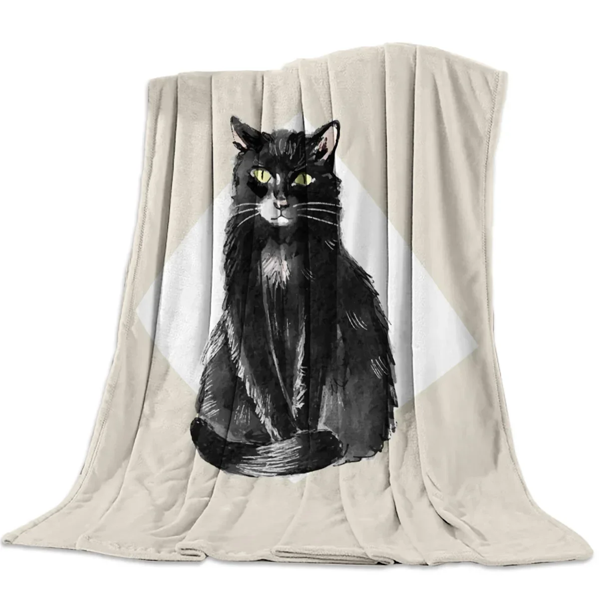 Black White Cat Flannel Blanket for Bed Sofa Portable Soft Fleece Throw Blankets Funny Plush Bedspreads Queen King Twin Size
Black White Cat Flannel Blanket for Bed Sofa Portable Soft Fleece Throw Blankets Funny Plush Bedspreads Queen King Twin Size