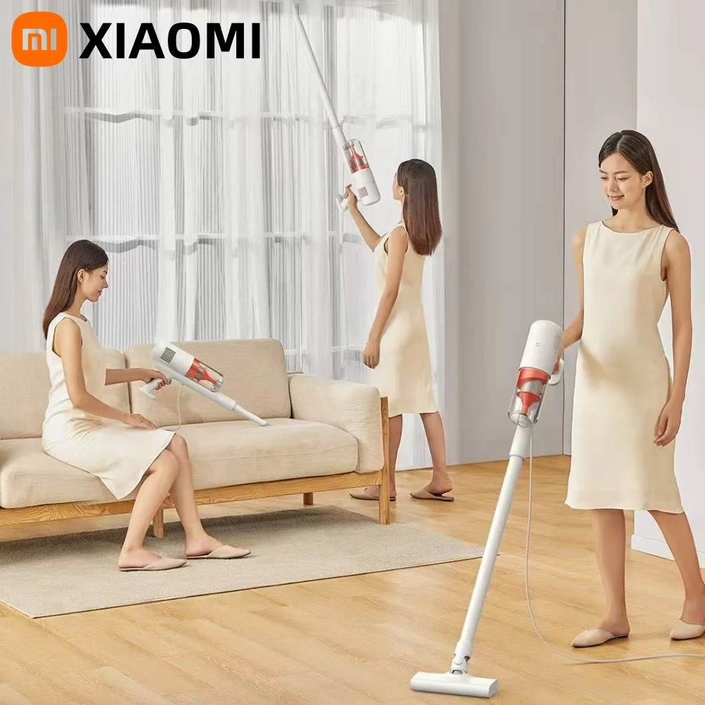 Xiaomi Mijia Wired Vacuum Cleaner B210 16kPa Suction Power Upgraded Cyclone Air Duct Slim Rotatable Floor Brush 0.5L Visual Dust
Xiaomi Mijia Wired Vacuum Cleaner B210 16kPa Suction Power Upgraded Cyclone Air Duct Slim Rotatable Floor Brush 0.5L Visual Dust