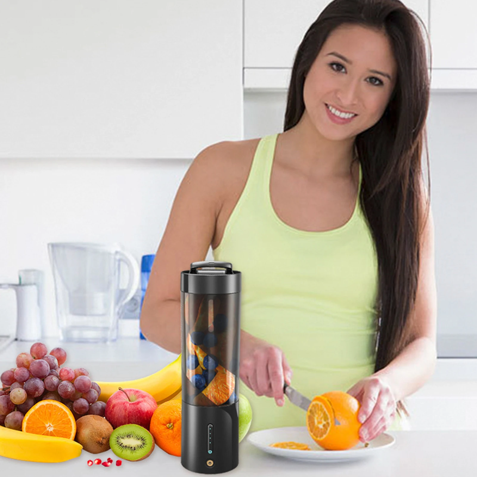 Juicing Cup Small Portable USB Juicing Machine Electric Mini fruit Smoothie Blender Juice Machine Charging Mixer Kitchen Tools
Juicing Cup Small Portable USB Juicing Machine Electric Mini fruit Smoothie Blender Juice Machine Charging Mixer Kitchen Tools