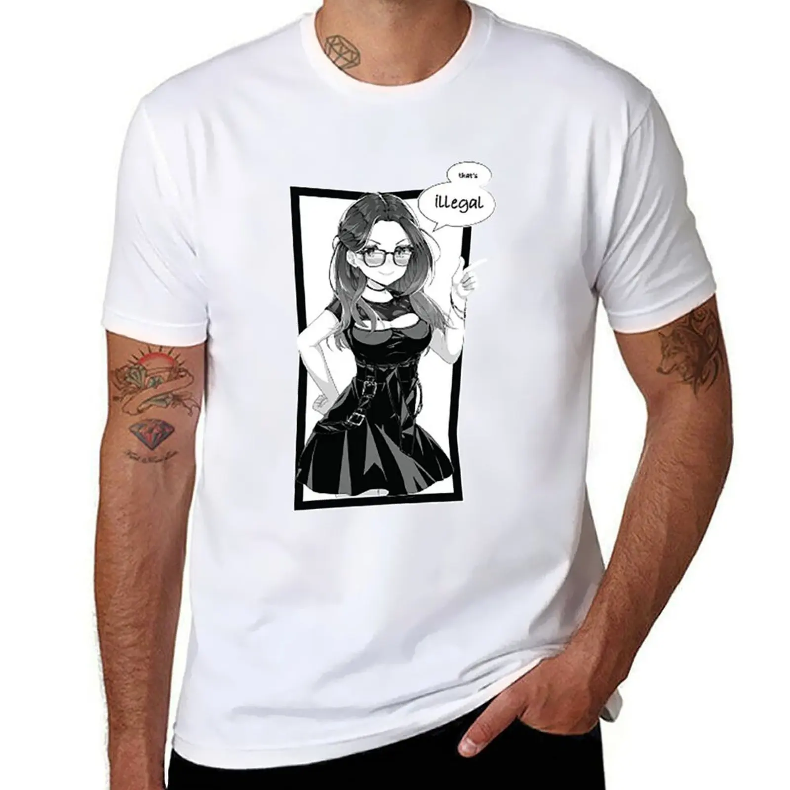 SssniperwolfThat's IllegalLimited Edition T-Shirt cotton tshirt 100% t shirts for man graphic vintage T-Shirt
SssniperwolfThat's IllegalLimited Edition T-Shirt cotton tshirt 100% t shirts for man graphic vintage T-Shirt