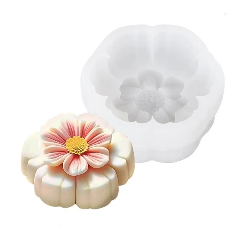 652F Nonstick Silicone Cake Moulds Flower Pastrys Silicone Mold Dessert Making Moulds Gift for Baking Enthusiasts
652F Nonstick Silicone Cake Moulds Flower Pastrys Silicone Mold Dessert Making Moulds Gift for Baking Enthusiasts