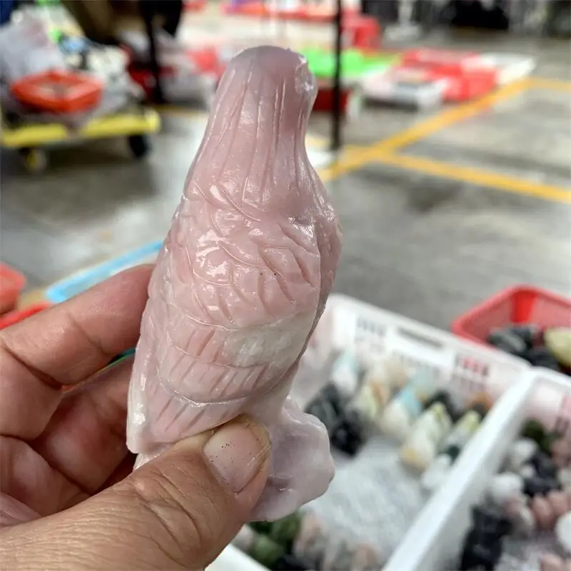 Natural Pink Opal Bird Carving Healing Crystals Gemstone Collectible Home Decoration Holiday Gift 1pcs
Natural Pink Opal Bird Carving Healing Crystals Gemstone Collectible Home Decoration Holiday Gift 1pcs