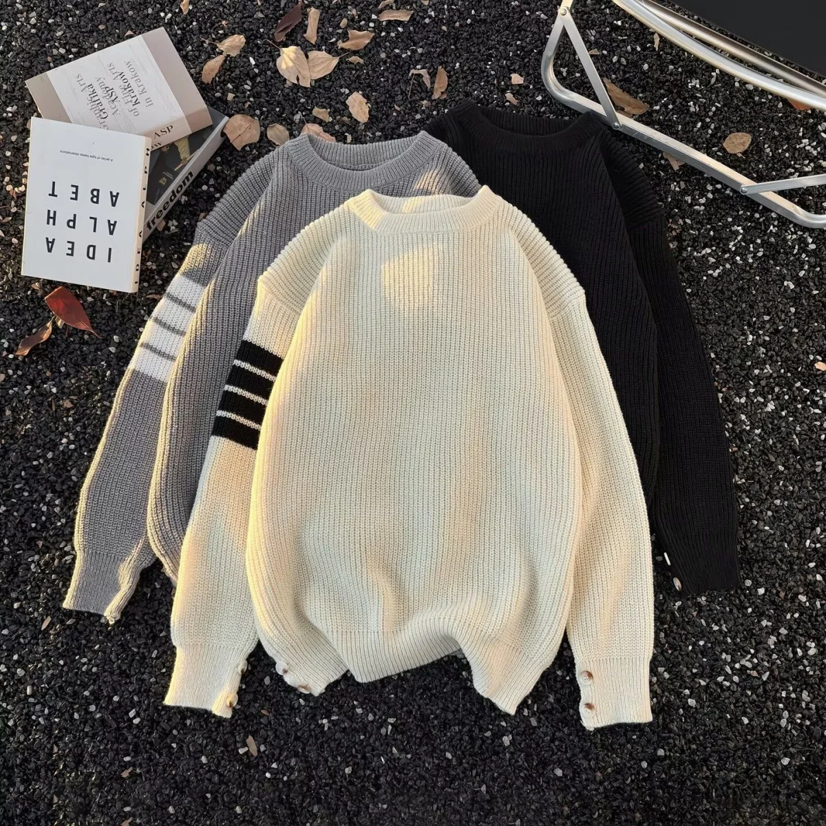 Sli round Ne вязаный свитер мужской модный базовый слой irt осень-зима приталенный крой повседневный длинный свек из полиэфирного волокна
Sli round Ne вязаный свитер мужской модный базовый слой irt осень-зима приталенный крой повседневный длинный свек из полиэфирного волокна