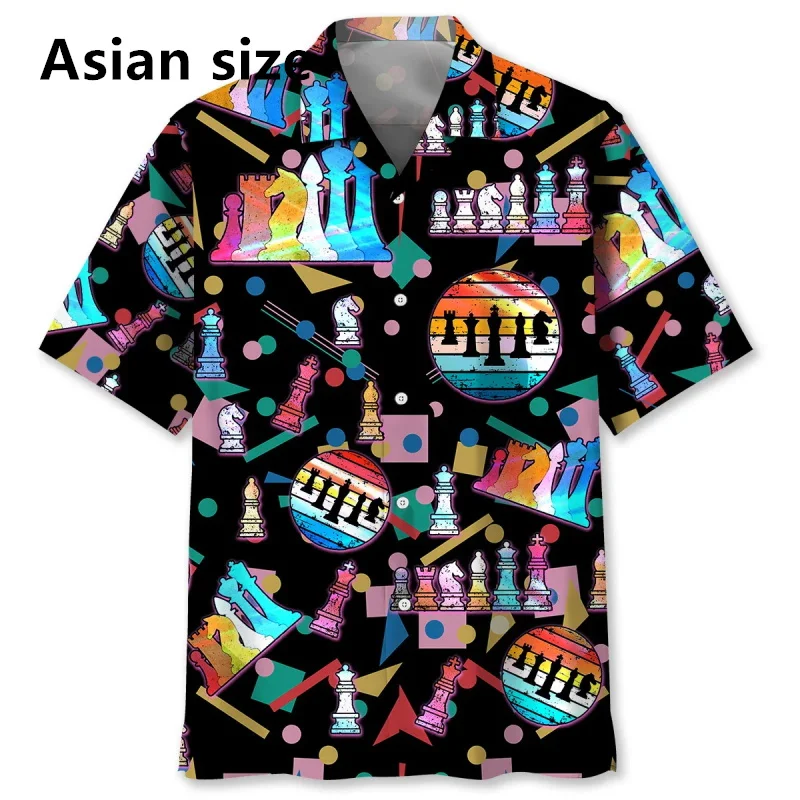 Full Print Just Play Chess Graphic Hawaiian Shirt For Men Summer Short Sleeve Button Beach Shirts Clothes Men's Aloha Shirt
Full Print Just Play Chess Graphic Hawaiian Shirt For Men Summer Short Sleeve Button Beach Shirts Clothes Men's Aloha Shirt