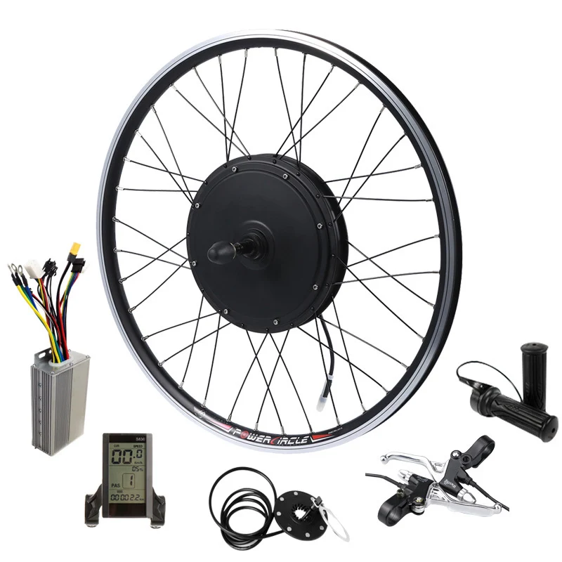 20-29 Inch Electric Bicycle 48V 1500W Front Rear Wheel Hub Motor Electric Bike Cycle Conversion Kit
20-29 Inch Electric Bicycle 48V 1500W Front Rear Wheel Hub Motor Electric Bike Cycle Conversion Kit