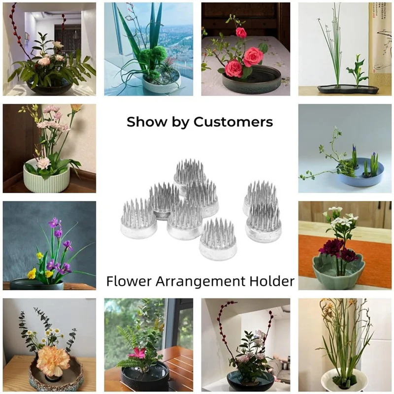 AEA4-Flower Frogs For Arrangements Holder Flower Frog Stainless Steel Pin Frog For Classroom, Home, Office (0.9 Inch 24 Pcs)
AEA4-Flower Frogs For Arrangements Holder Flower Frog Stainless Steel Pin Frog For Classroom, Home, Office (0.9 Inch 24 Pcs)