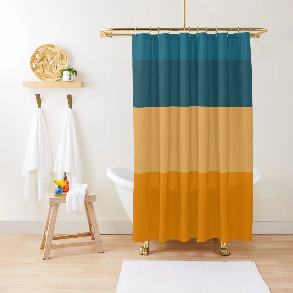 Blue to Orange Minimalist Color Block Stripes Pattern Shower Curtain Bathroom Shower Set Bathroom Accessories Curtain
Blue to Orange Minimalist Color Block Stripes Pattern Shower Curtain Bathroom Shower Set Bathroom Accessories Curtain
