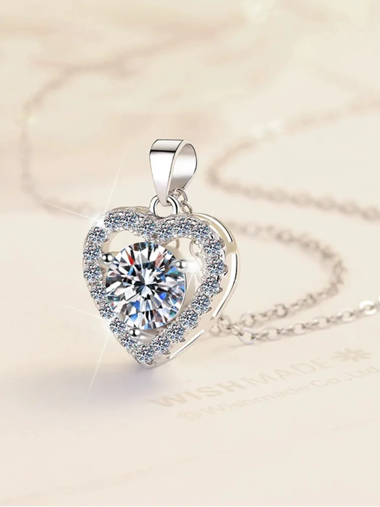 Smyoue 1CT Oval Cut Moissanite Necklaces for Women Jewelry 100% Real Silver Chain 925 Pandant Lab Diamond Birthday Gift
Smyoue 1CT Oval Cut Moissanite Necklaces for Women Jewelry 100% Real Silver Chain 925 Pandant Lab Diamond Birthday Gift