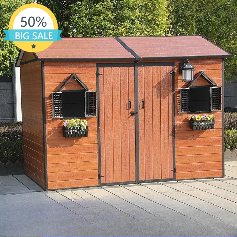 6x6 FT Metal Outdoor Tool Storage Shed with Windows, Lockable Tool Shed, Waterproof Warehouse for Backyard and Garden
6x6 FT Metal Outdoor Tool Storage Shed with Windows, Lockable Tool Shed, Waterproof Warehouse for Backyard and Garden