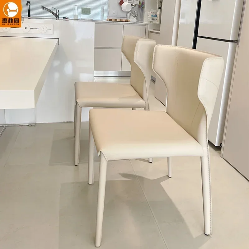 French Leather Dining Chairs Nordic Modern Minimalist Vintage Dining Chairs White Lazy White Sedie Sala Da Pranzo Furniture
French Leather Dining Chairs Nordic Modern Minimalist Vintage Dining Chairs White Lazy White Sedie Sala Da Pranzo Furniture