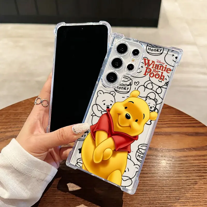 Winnie Pooh Clear Phone Case For Samsung Galaxy S26 S25 S24 Ultra S23 S22 Plus S21 S20 FE Shockproof Soft Silicone Disney Cover
Winnie Pooh Clear Phone Case For Samsung Galaxy S26 S25 S24 Ultra S23 S22 Plus S21 S20 FE Shockproof Soft Silicone Disney Cover