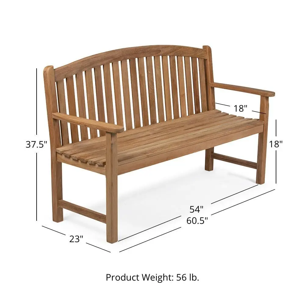 amp Ember Solstice 5 FT Grade A Teak Outdoor Bench, Weather Resistant Outdoor Furniture, Outdoor Patio Furniture with Bow Back
amp Ember Solstice 5 FT Grade A Teak Outdoor Bench, Weather Resistant Outdoor Furniture, Outdoor Patio Furniture with Bow Back