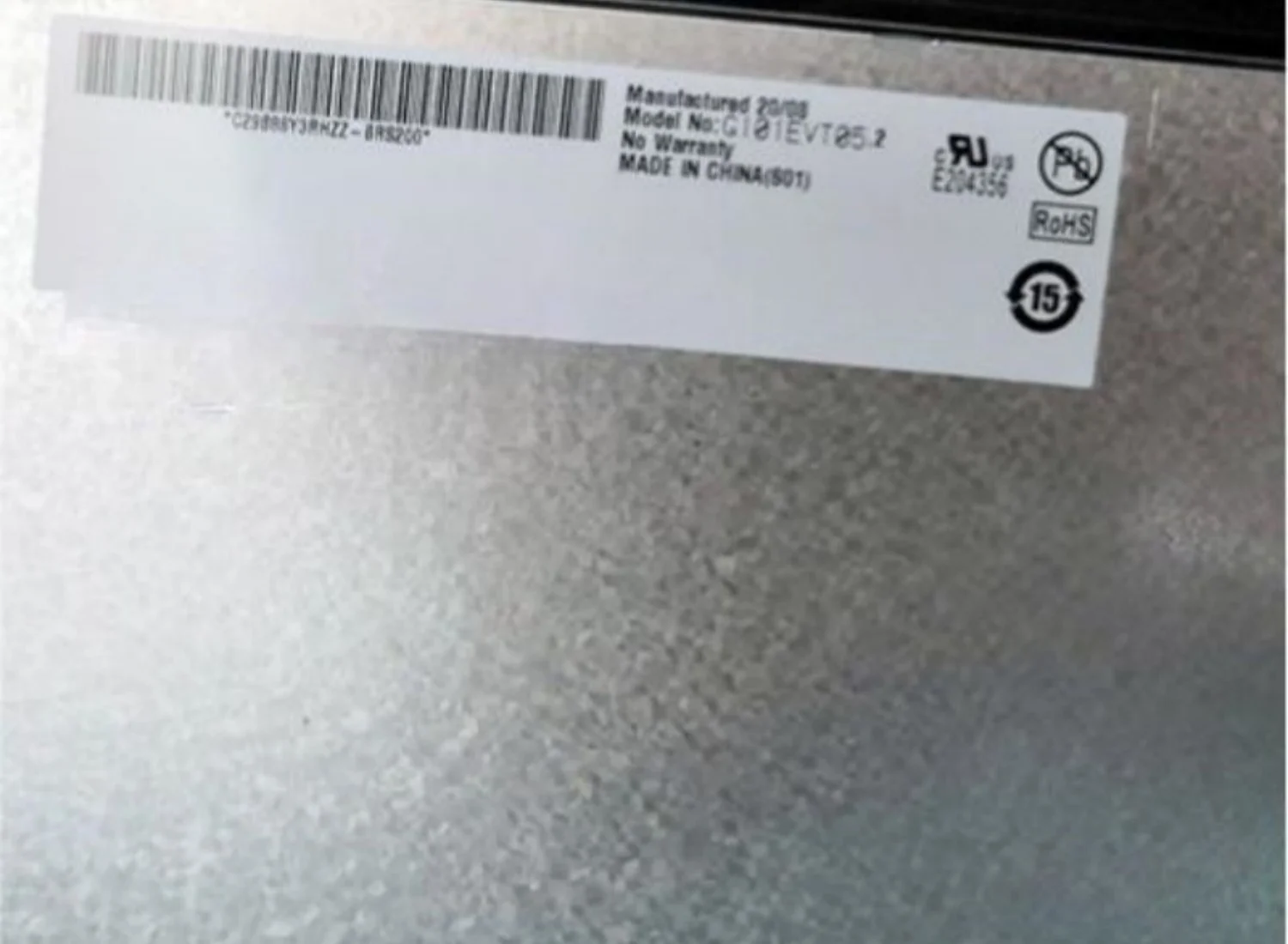 New G101EVT05.2 LCD Display Screen
New G101EVT05.2 LCD Display Screen