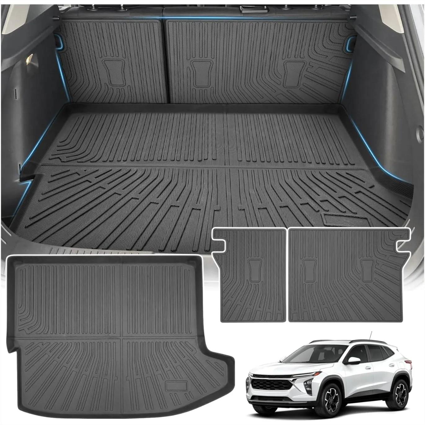 Коврик в багажник на заказ для Chevrolet Trax 2024-2026, всепогодный, из ТПЭ-резины, с приподнятыми краями
Коврик в багажник на заказ для Chevrolet Trax 2024-2026, всепогодный, из ТПЭ-резины, с приподнятыми краями