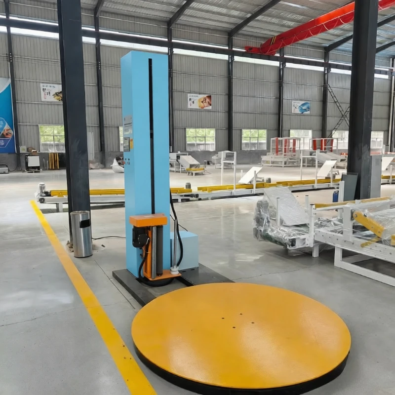 High Speed Film Wrapping Machine Tray Turntable Stretch Film Wrapping Machine for Secure Product Bundling And Protection
High Speed Film Wrapping Machine Tray Turntable Stretch Film Wrapping Machine for Secure Product Bundling And Protection