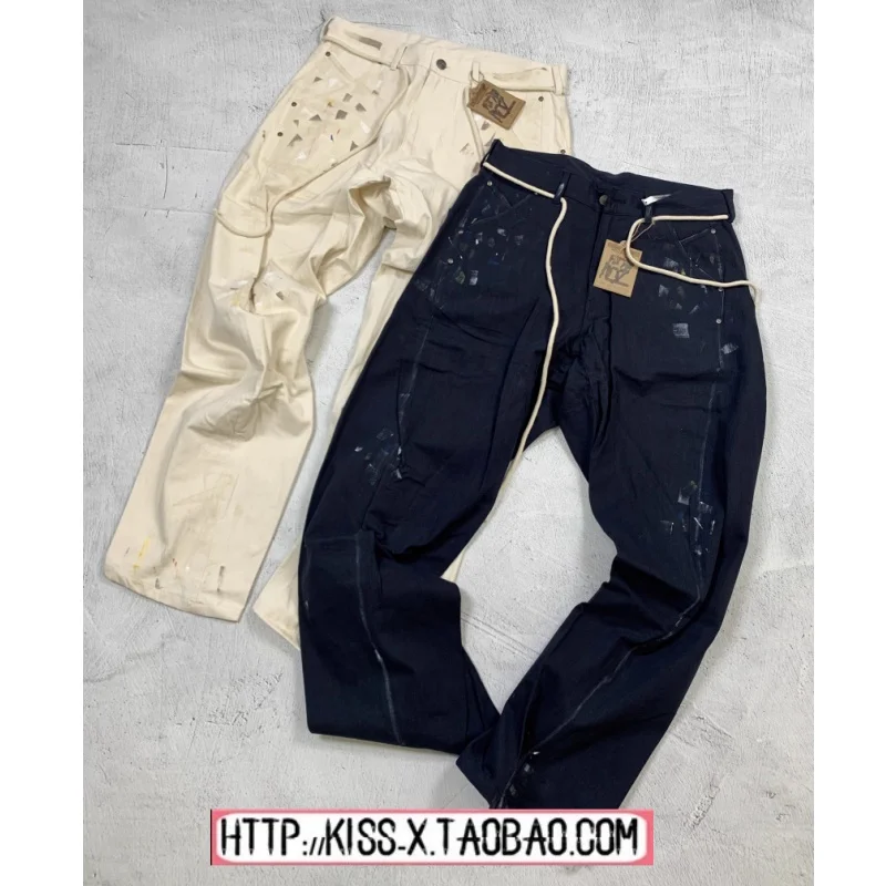 2025 New Faion Epide Splaed Ink Twisted S Tailored Knife Pants Loose Casual Long Trousers Men's Comfortable Cotton Jeans
2025 New Faion Epide Splaed Ink Twisted S Tailored Knife Pants Loose Casual Long Trousers Men's Comfortable Cotton Jeans