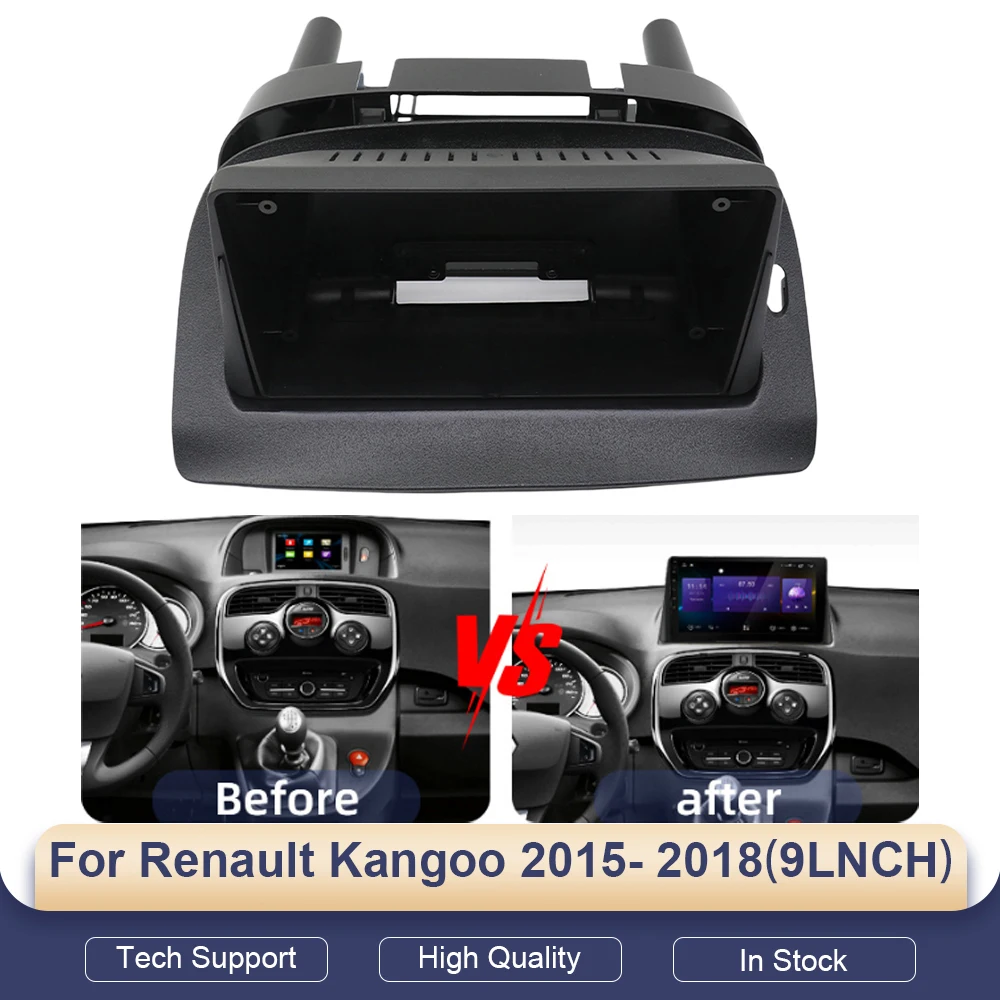9 Inch 2Din Car Fascia for Renault Kangoo 2015- 2018 Stereo Double Din Car Dvd Frame Install Panel Dash Mount Installation
9 Inch 2Din Car Fascia for Renault Kangoo 2015- 2018 Stereo Double Din Car Dvd Frame Install Panel Dash Mount Installation