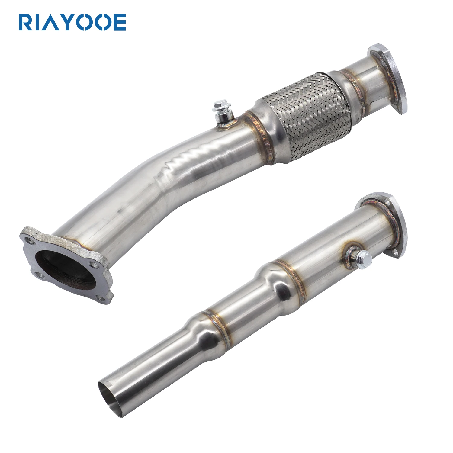 Exhaust Systems Downpipe for VW Golf GTI MK4 Jetta Beetle Audi TT 1.8T Catless Down Pipe Car manifold 3inch Stainless Steel
Exhaust Systems Downpipe for VW Golf GTI MK4 Jetta Beetle Audi TT 1.8T Catless Down Pipe Car manifold 3inch Stainless Steel