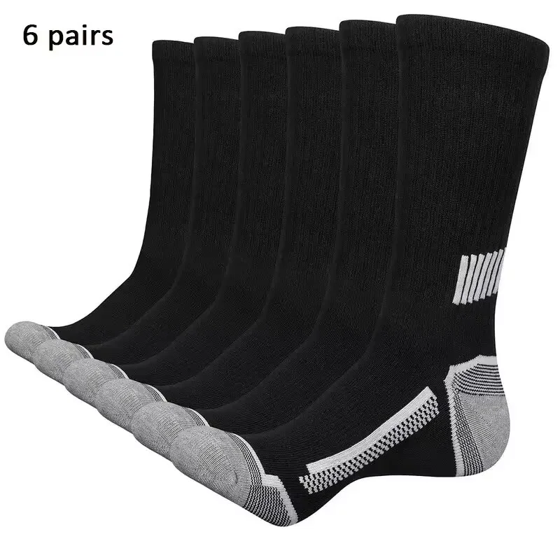 6 Pairs of MEN'S Sports Socks, Sweat Absorbing, Comfortable and Breathable, Suitable for Basketball Training and Outdoor Running
6 Pairs of MEN'S Sports Socks, Sweat Absorbing, Comfortable and Breathable, Suitable for Basketball Training and Outdoor Running