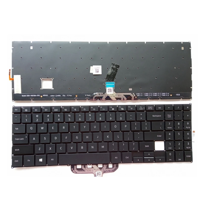 Новая клавиатура US/BR/KR для Samsung NP730XBE, NP730XBV, 730XBE, 730XBV, NP750XBE, 750XBE, 750XBV, 760XBV, 760XBE
Новая клавиатура US/BR/KR для Samsung NP730XBE, NP730XBV, 730XBE, 730XBV, NP750XBE, 750XBE, 750XBV, 760XBV, 760XBE