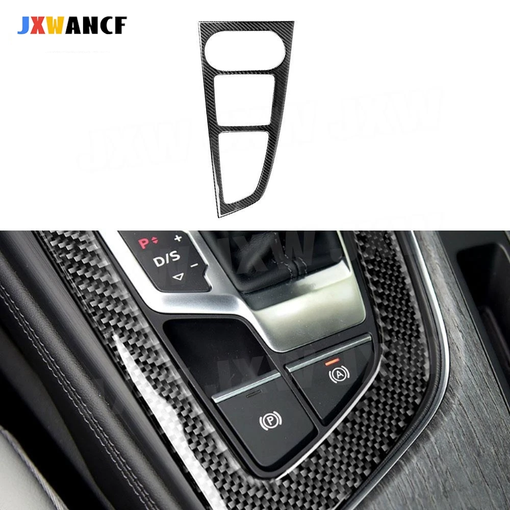 JXWANCF Carbon Fiber Interior Trims Car Gearshift Panel Frame Cover Mouldings Stickers For Audi A4 B9 A5 2017 2018 2019
JXWANCF Carbon Fiber Interior Trims Car Gearshift Panel Frame Cover Mouldings Stickers For Audi A4 B9 A5 2017 2018 2019