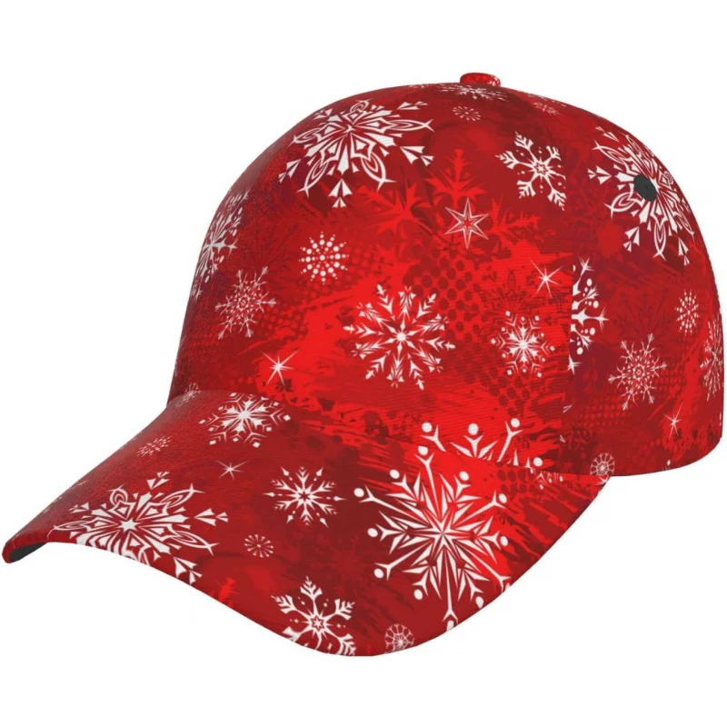 Funny Christmas Baseball Cap Adjustable Hat Xmas Snowflake Red Plaid Sun Cap for Men Women
Funny Christmas Baseball Cap Adjustable Hat Xmas Snowflake Red Plaid Sun Cap for Men Women