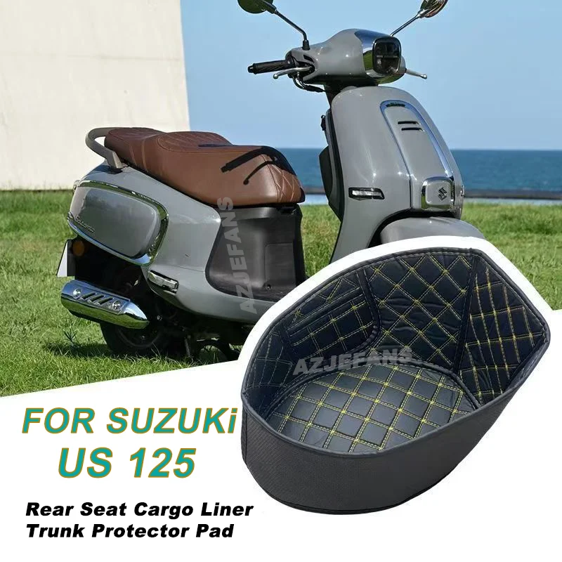 Для SUZUKi US125 мотоциклетное сиденье, ведро, вкладыш, коробка для хранения, коврик, защитные аксессуары 
Для SUZUKi US125 мотоциклетное сиденье, ведро, вкладыш, коробка для хранения, коврик, защитные аксессуары