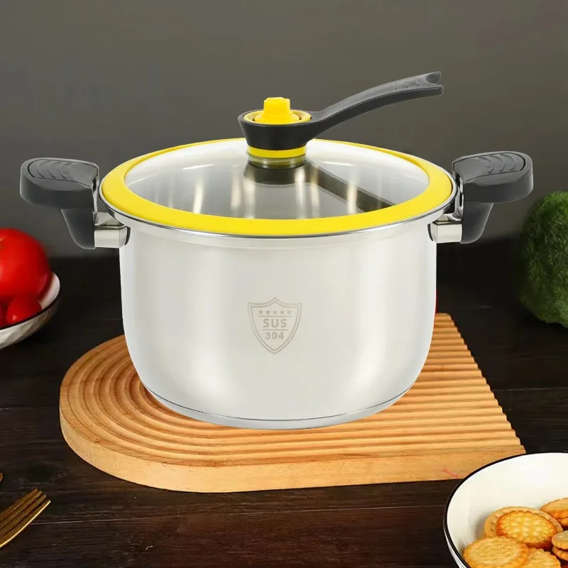 High Quality Multi-Functional Stainless Steel Pressure Cooker for Home Cooking Wholesale Hot-Selling Kitchen Utensil
High Quality Multi-Functional Stainless Steel Pressure Cooker for Home Cooking Wholesale Hot-Selling Kitchen Utensil