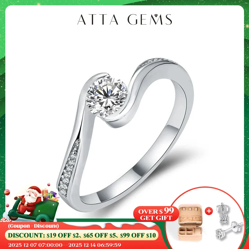 ATTAGEMS Solitaire Male Ring 5.0mm Round Diamond Moissanite Antique 925 Sterling Silver Ring For Woemen Wedding Fine Jewelry
ATTAGEMS Solitaire Male Ring 5.0mm Round Diamond Moissanite Antique 925 Sterling Silver Ring For Woemen Wedding Fine Jewelry