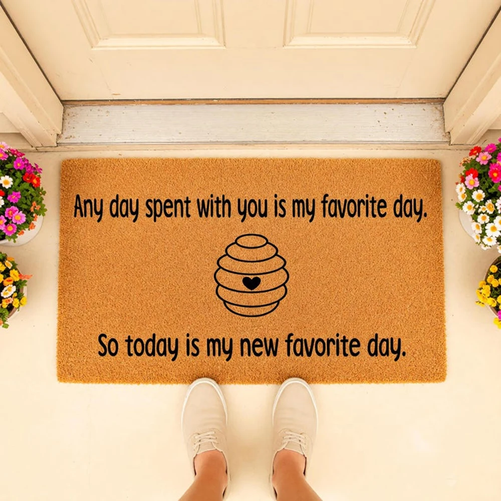 Cozy Sentimental Mat Custom Carpet Favorite Day Print Anti Scratch Hallway Warm Sweet Food Decor Housewarming Gift
Cozy Sentimental Mat Custom Carpet Favorite Day Print Anti Scratch Hallway Warm Sweet Food Decor Housewarming Gift
