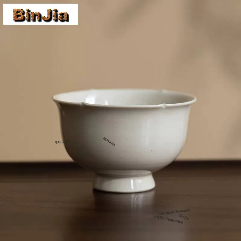 2pc/lot Plant Ash Flower Mouth Teacup Antique Tea Bowl Beautiful Tea Cup Tea-tasting Personal Cup Chazhan Master Cups Craft 55ml
2pc/lot Plant Ash Flower Mouth Teacup Antique Tea Bowl Beautiful Tea Cup Tea-tasting Personal Cup Chazhan Master Cups Craft 55ml