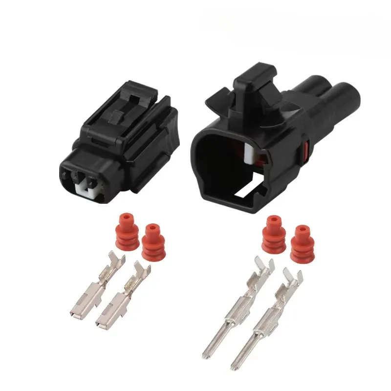 1 Set 2Pin Black Way Electronic Socket Fog Taillight Plug Automobile Waterproof Female Male Connector For Toyota Reiz BYD F3
1 Set 2Pin Black Way Electronic Socket Fog Taillight Plug Automobile Waterproof Female Male Connector For Toyota Reiz BYD F3