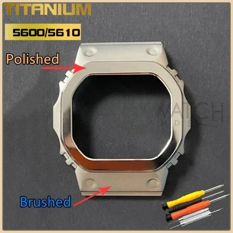 Корпус из титанового сплава 5610, серебристый, черный DW5600 GW-B5600, модный безель для часов, высококачественный корпус для часов, инструменты, винт 5035 5025 GW-5000U
Корпус из титанового сплава 5610, серебристый, черный DW5600 GW-B5600, модный безель для часов, высококачественный корпус для часов, инструменты, винт 5035 5025 GW-5000U