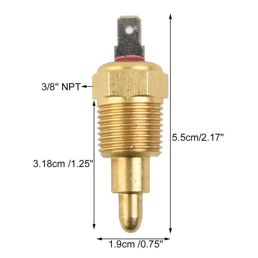 Автомобильные аксессуары, датчик температуры, 3,18 см, 3 8 NPT, 5,5x1,9 см, медный тон, температура вентилятора, автомобильный радиатор
Автомобильные аксессуары, датчик температуры, 3,18 см, 3 8 NPT, 5,5x1,9 см, медный тон, температура вентилятора, автомобильный радиатор
