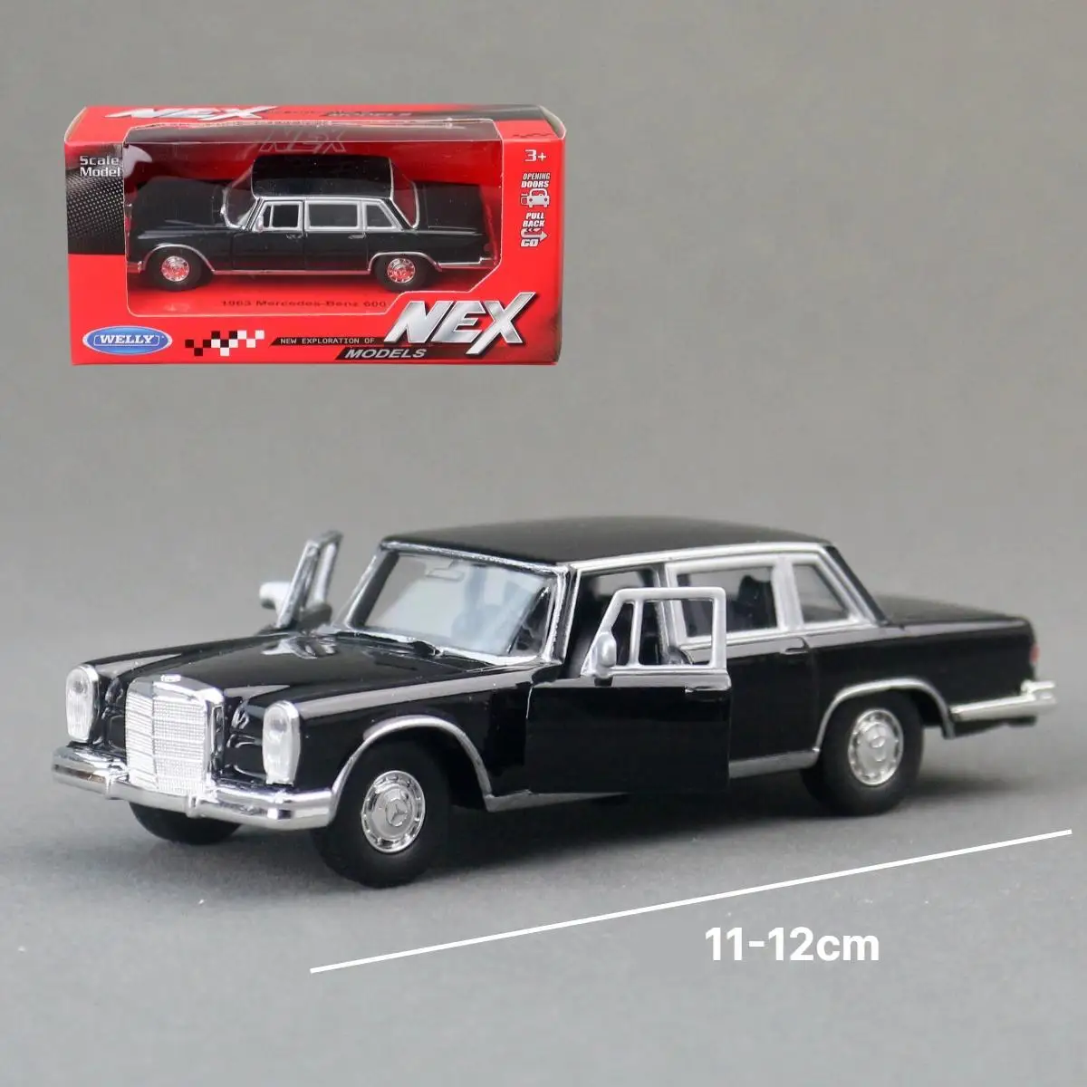 1/36 Mercedes-Benz 600 Pullman 1963 Toy Car For Children Welly Diecast Vehicle Miniature Pull Back Collection Gift For Boys
1/36 Mercedes-Benz 600 Pullman 1963 Toy Car For Children Welly Diecast Vehicle Miniature Pull Back Collection Gift For Boys