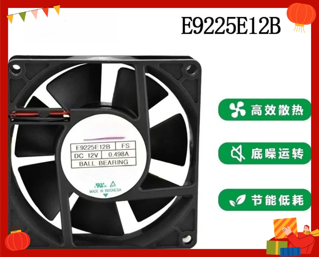 For MECHATRONICS E9225E12B DC 12V 0.498A 9025 9CM Axial Cooling Fan (WYH001)
For MECHATRONICS E9225E12B DC 12V 0.498A 9025 9CM Axial Cooling Fan (WYH001)