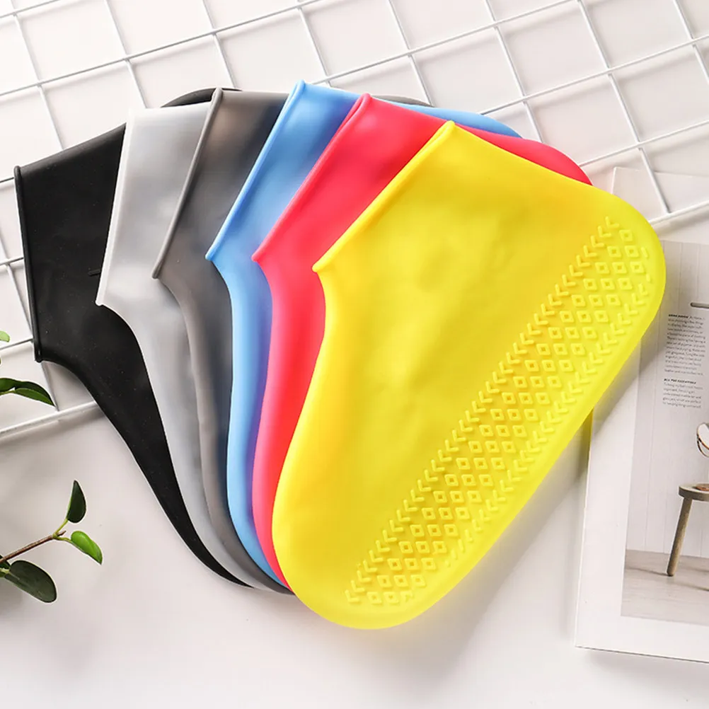 2Pairs Wear-Resistant Waterproof Shoes Cover Anti-Slip Boot Protector Silicone Overshoes for Outdoor Activities
2Pairs Wear-Resistant Waterproof Shoes Cover Anti-Slip Boot Protector Silicone Overshoes for Outdoor Activities