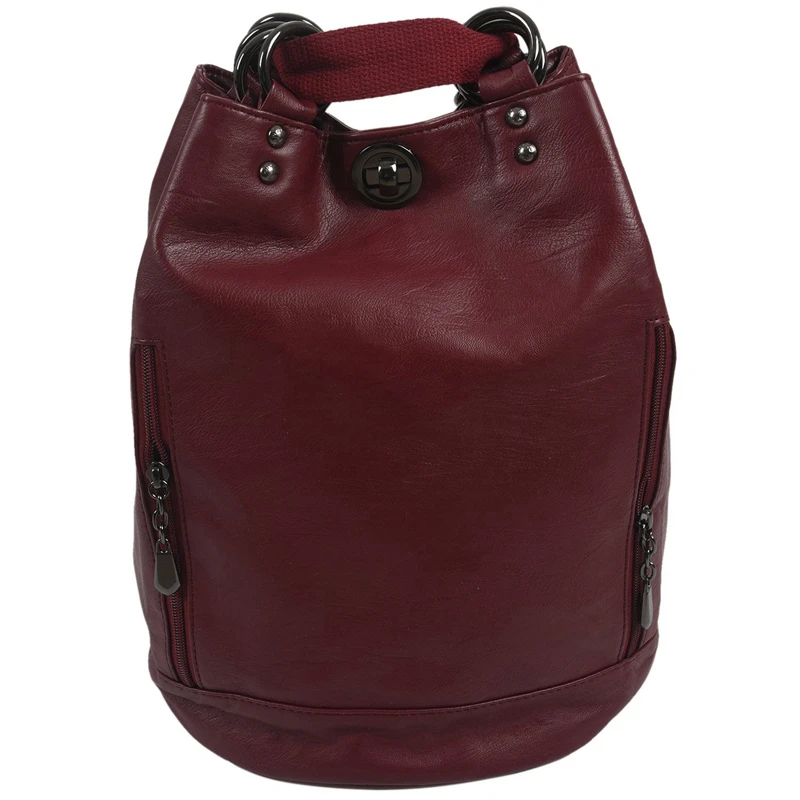 Wild Casual Travel Backpack Casual Multi-Functional Ladies Leather Backpack
Wild Casual Travel Backpack Casual Multi-Functional Ladies Leather Backpack