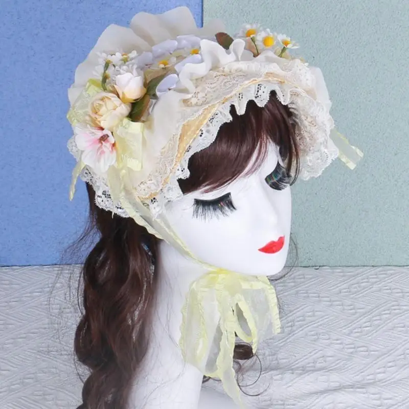 Elegant French Styles Fascinator Hat Lace Bowknot Straw Bonnet Hat For Vintage Theme Party Gatherings and Beach Vacation
Elegant French Styles Fascinator Hat Lace Bowknot Straw Bonnet Hat For Vintage Theme Party Gatherings and Beach Vacation