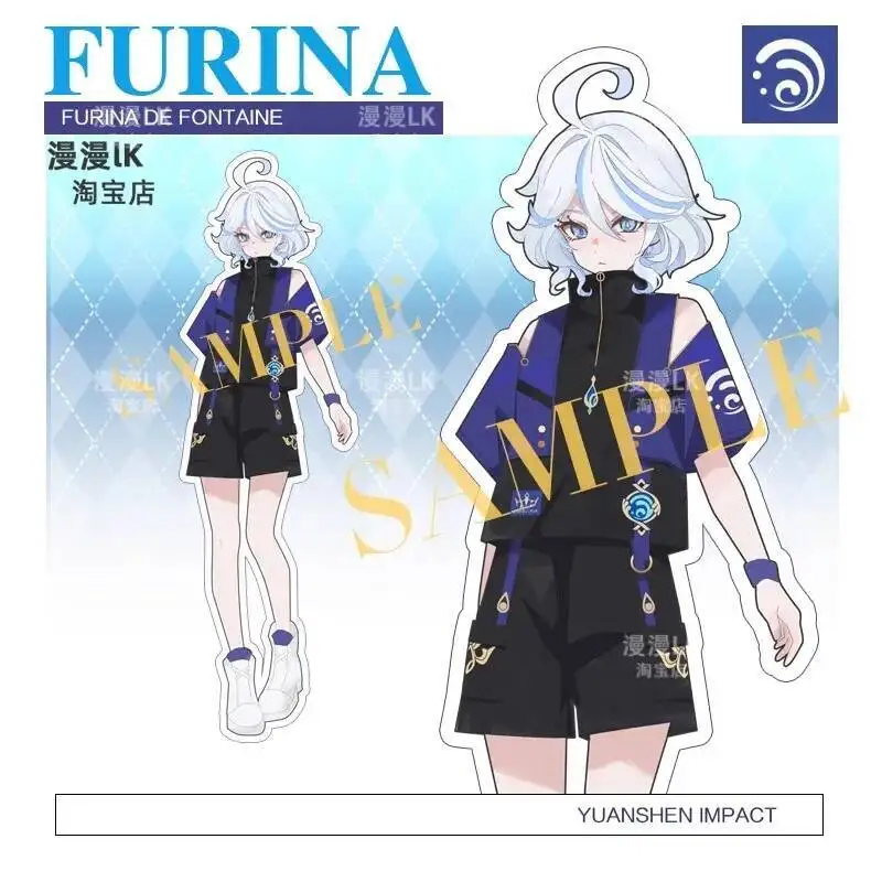 Игра Honkai: Star Rail Косплей Furina Focalors Женская и мужская летняя форма Шорты с короткими рукавами Футболка Студенческий костюм Костюмы
Игра Honkai: Star Rail Косплей Furina Focalors Женская и мужская летняя форма Шорты с короткими рукавами Футболка Студенческий костюм Костюмы