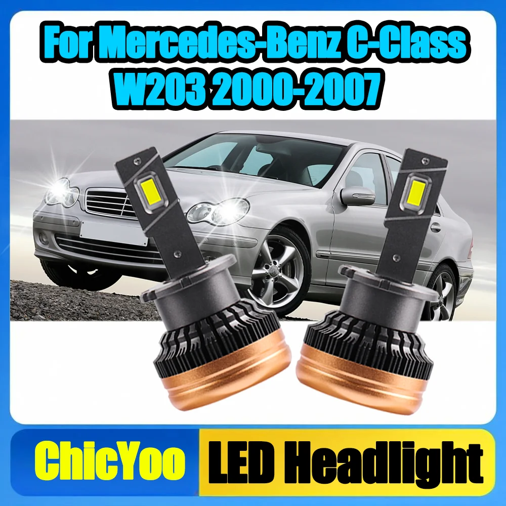 2X Auto HID Xenon Headlamps 120W High Power D2S HID Headlight Bulbs 6000K Super Bright For Mercedes-Benz C-Class W203 2000-2007
2X Auto HID Xenon Headlamps 120W High Power D2S HID Headlight Bulbs 6000K Super Bright For Mercedes-Benz C-Class W203 2000-2007