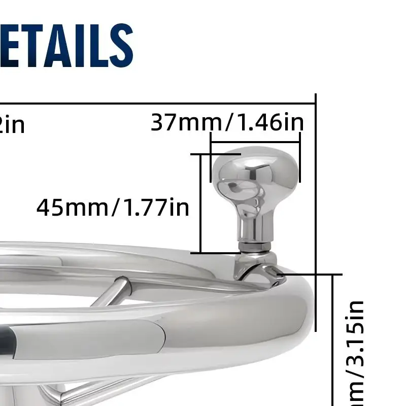 Stainless steel 5 Spoke Destroyer Steering Wheel or with Knob Mirror Polished Steering Wheel For Marine Yacht Boat Accessories
Stainless steel 5 Spoke Destroyer Steering Wheel or with Knob Mirror Polished Steering Wheel For Marine Yacht Boat Accessories