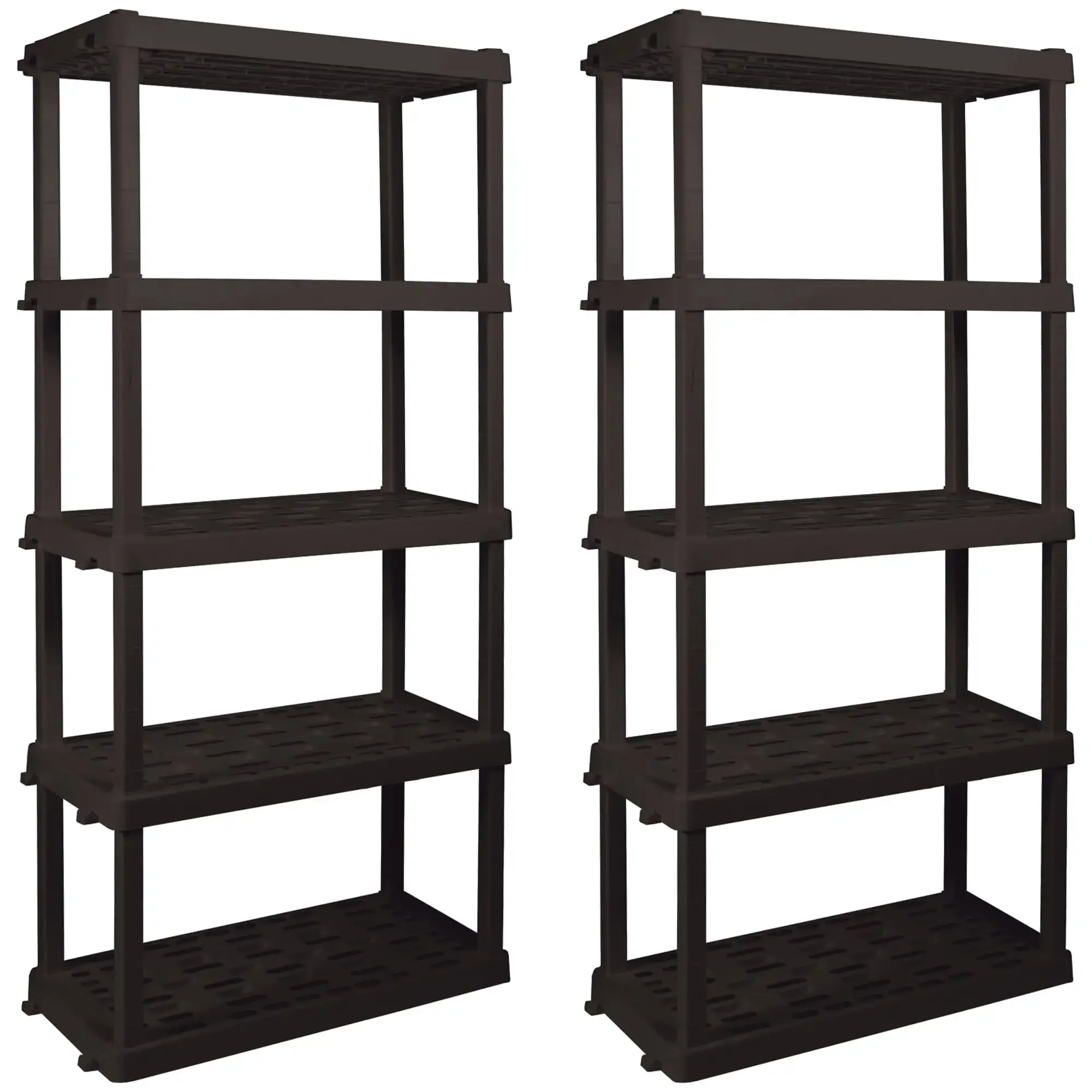 Plastic Shelves Garage Shelving Unit Storage Shelf Rack Perfect for Garage Basement and Home Use
Plastic Shelves Garage Shelving Unit Storage Shelf Rack Perfect for Garage Basement and Home Use