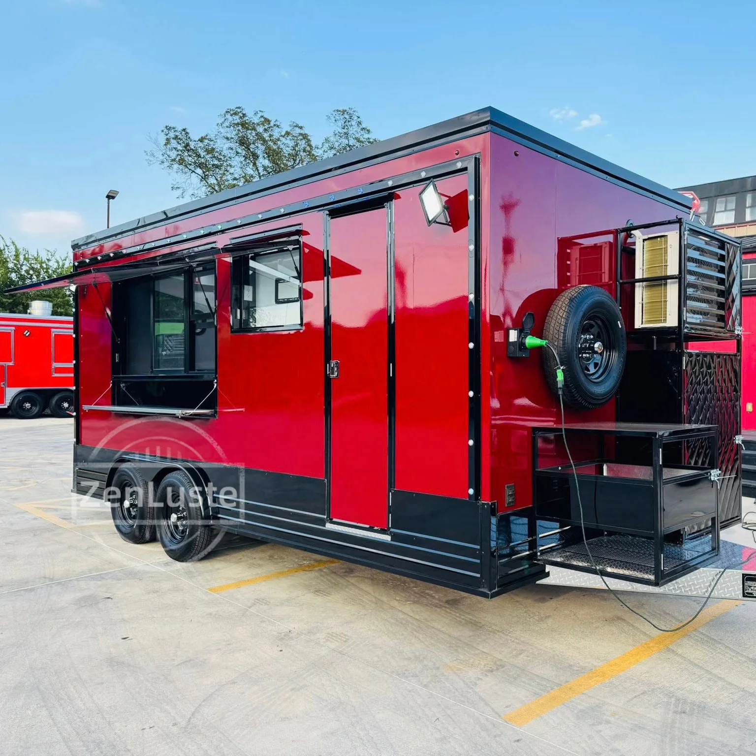 Commercial Food Trailers - Fully Equipped Mobile Food Trucks Selling Pizza, Fries, and Coffee, Ideal for Street vendors and Nigh
Commercial Food Trailers - Fully Equipped Mobile Food Trucks Selling Pizza, Fries, and Coffee, Ideal for Street vendors and Nigh