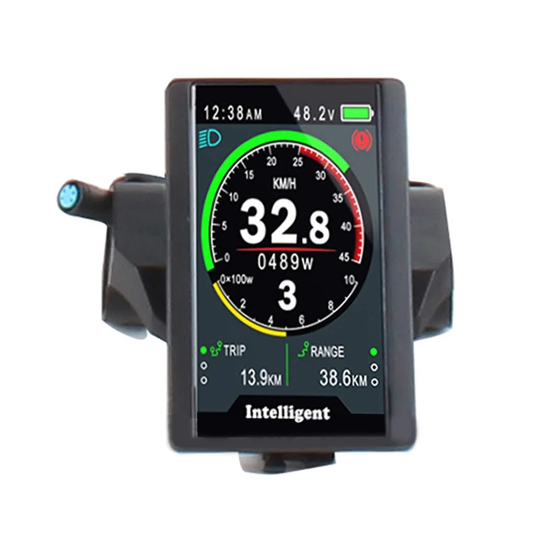 SQPP-Electric Bike LCD Color Display 850C UART Protocol For Bafang BBS01B BBS 02B BBSHD Mid Motor Conversion 5Pin Female
SQPP-Electric Bike LCD Color Display 850C UART Protocol For Bafang BBS01B BBS 02B BBSHD Mid Motor Conversion 5Pin Female