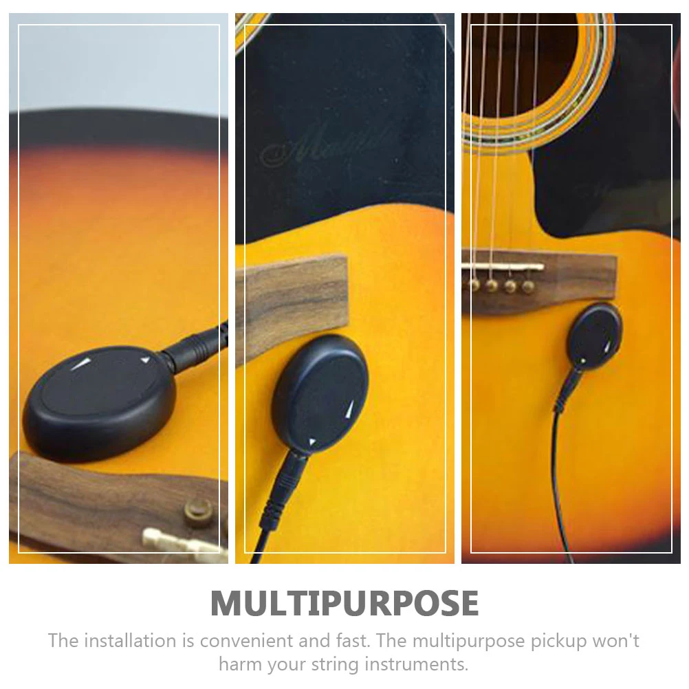 Pickup Pickups for Ukulele Musical Instrument Accessory Guitar Humbucker Piezo Transducer
Pickup Pickups for Ukulele Musical Instrument Accessory Guitar Humbucker Piezo Transducer