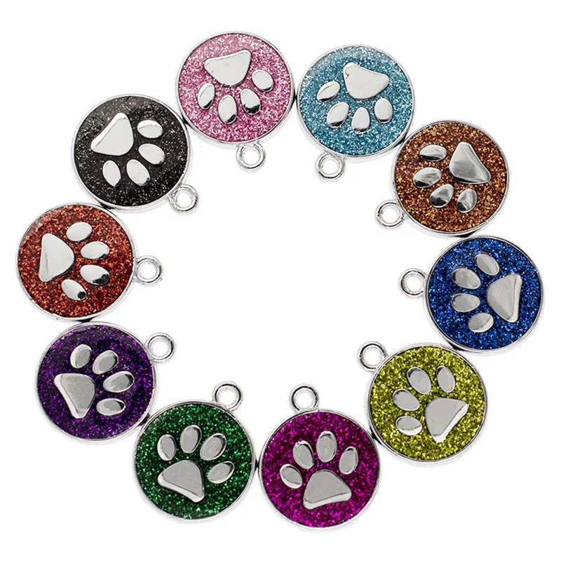 30PC/lot 19mm Cat Dog paw pendant charm paw print dangel charms fit for diy pet collars keychains bag jewelrys
30PC/lot 19mm Cat Dog paw pendant charm paw print dangel charms fit for diy pet collars keychains bag jewelrys
