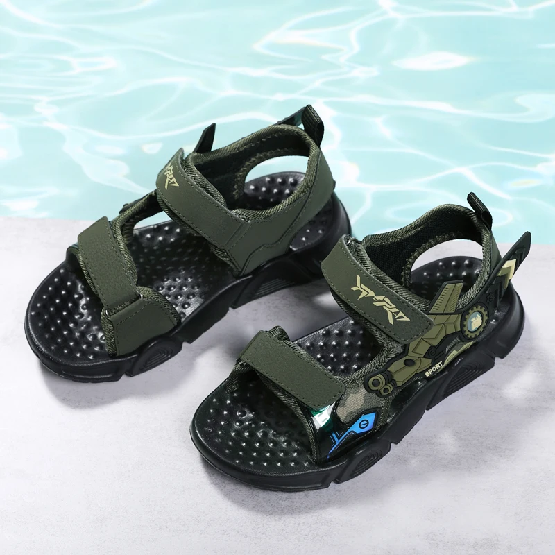 2025 Summer Fashion Boys' Camo Sandals Light Soft Sole children’s Sports Beach shoes Kids' Casual Sndals Size 27-36
2025 Summer Fashion Boys' Camo Sandals Light Soft Sole children’s Sports Beach shoes Kids' Casual Sndals Size 27-36