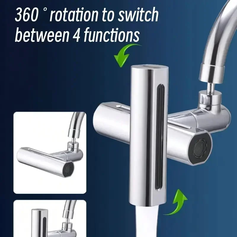 360° Rotate Kitchen Flying Rain Waterfall Anti Splash Head Cold and Hot Dishwashing Basin Vegetable Sink Sink Multi functional
360° Rotate Kitchen Flying Rain Waterfall Anti Splash Head Cold and Hot Dishwashing Basin Vegetable Sink Sink Multi functional